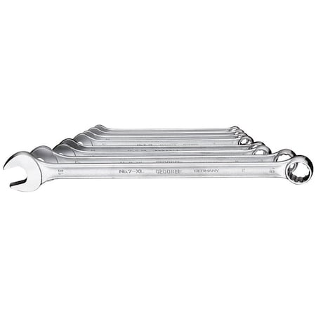 Combination Wrench Set, Long 8-19mm MPN:7 XL-080