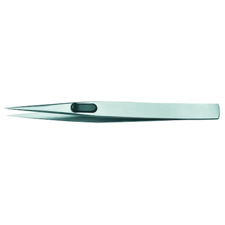 Precision Tweezers, Flat, Satin MPN:722-1