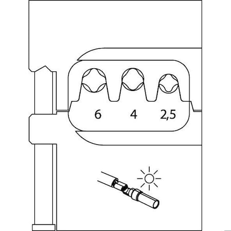 Module Insert For Solarlok MPN:8140-23