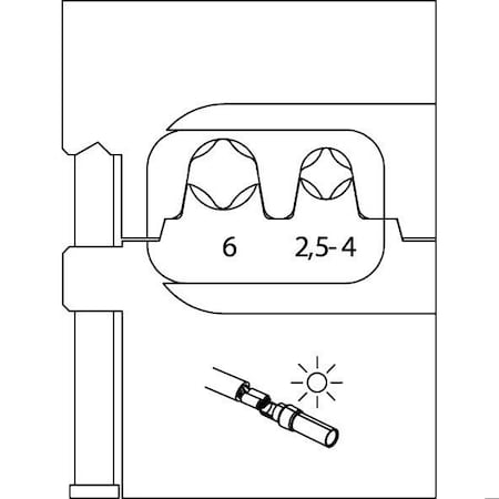 Module Insert For Multi Contact MC3 MPN:8140-24