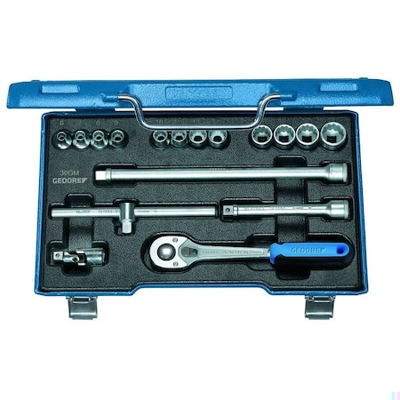 Socket Set, 3/8