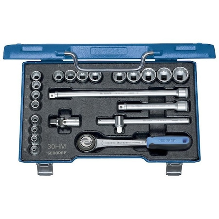 Socket Set, 3/8