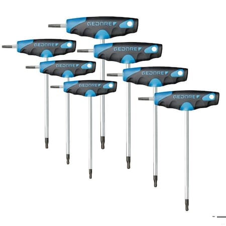 7 Piece Torx? T-Shape Hex Key Set, DT 2143 KTX-007 MPN:DT 2143 KTX-007