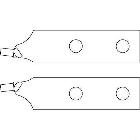 Spare Tips, 2, Straight, D 3.5mm MPN:E-8000 A 5