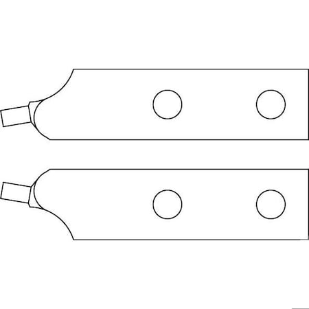 Spare Tips, 2, Angled, D 4.5mm MPN:E-8000 J 61