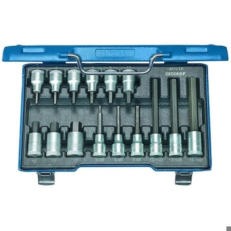 Screwdriver Bit Socket Set, 1/2