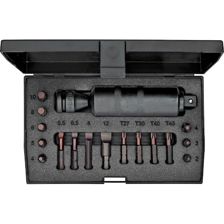 Impact Driver Set, Hand-Operated, 1/2