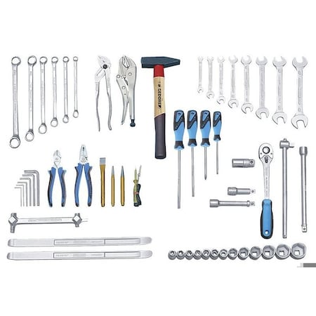 Tool Assortment 69 pcs., Inch Size MPN:S 1151 A