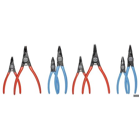 Set Of Circlip Pliers, 8 pcs. MPN:S 8028