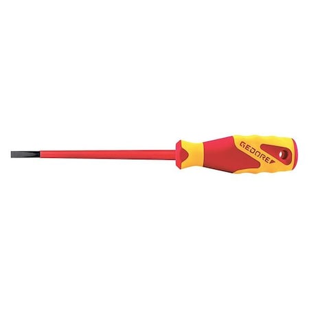 Insulated Screwdriver, Slotted, 5.5mm Slotted 5.5mm x 1mm MPN:VDE 2170 5, 5
