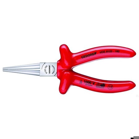 Insulated Round Nose Pliers, 6-1/4