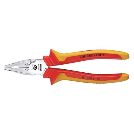 Ins. Power Combination Pliers, 7-7/8