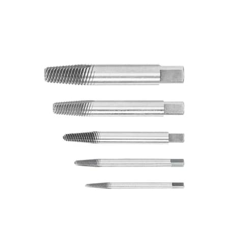 Bolt Extractor Set, 5 pcs., M3-M18 MPN:8551 S-005