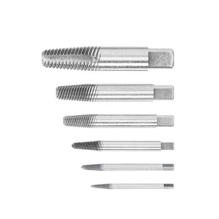 Bolt Extractor Set, 6 pcs., M3-M24 MPN:8551 S-006