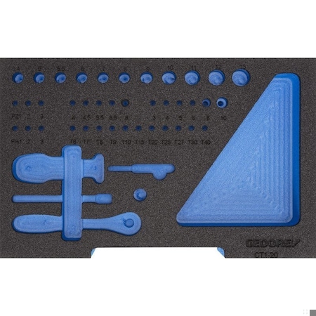 Foam Insert, 1/2 L-BOXX 136, Empty MPN:EI-1100 CT1-20