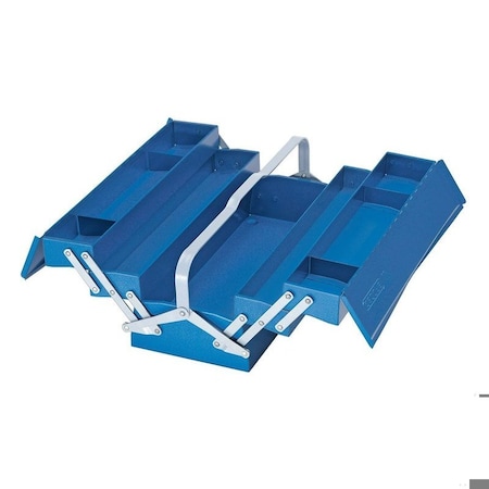 Tool Box, Steel, Blue, 21 in W x 9 in D x 8 in H MPN:1335 L