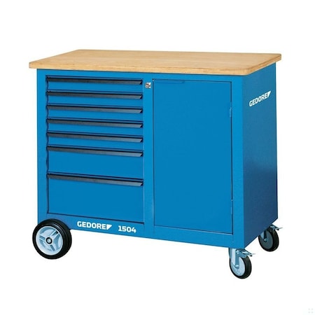 Mobile Workbench with 7 Drawers and Vice MPN:6623050