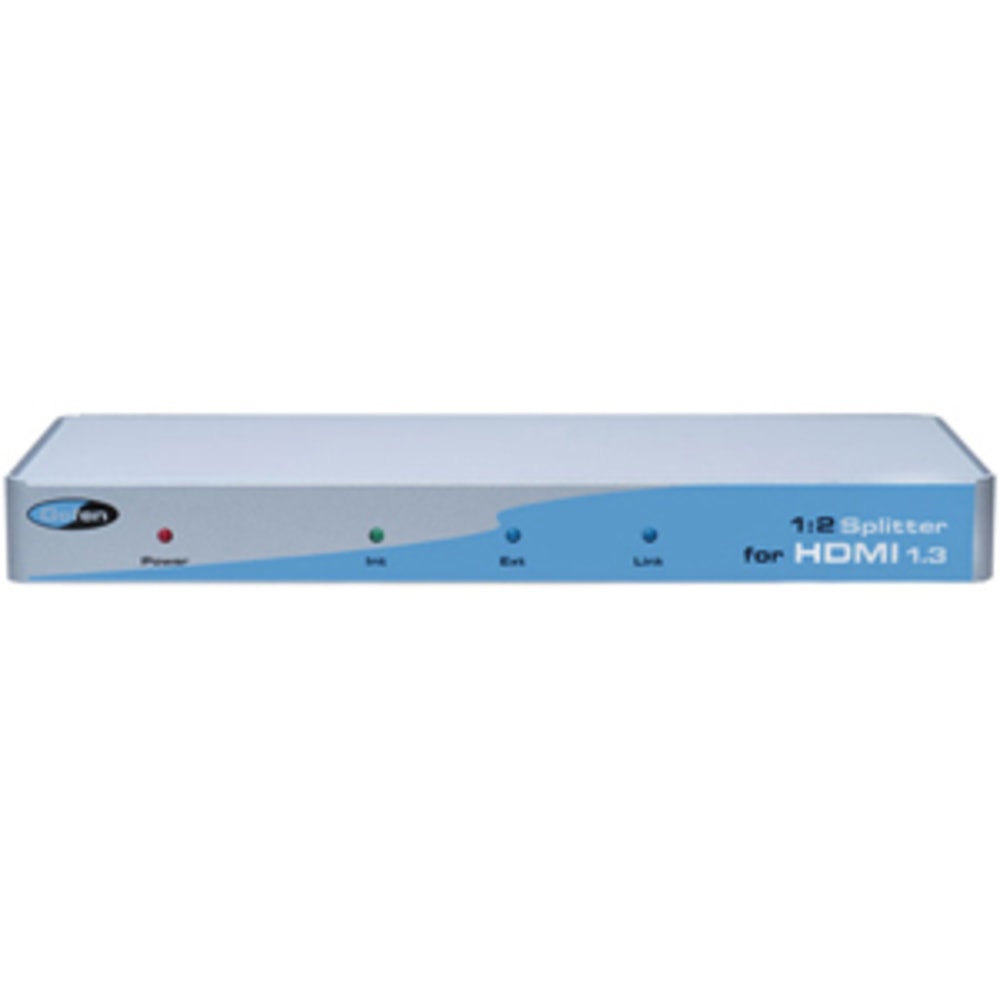 Gefen 1:2 Splitter For HDMI - Video/audio splitter - 2 x HDMI - desktop MPN:EXT-HDMI1.3-142D
