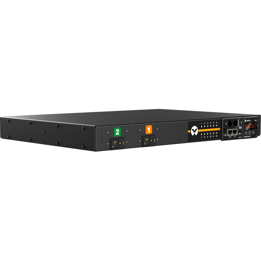 Vertiv Geist Switched Rack PDU - 1U Rack___REALPIPE___ 30A___REALPIPE___ 5-20R___REALPIPE___ L5-30P___REALPIPE___ Horizontal PDU - Vertiv Geist Upgradeable Rack Power Distribution Unit MPN:VP53101