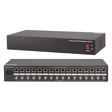 5 MP Video/Power Hub, 16 Position MPN:HDHUB-16PVP