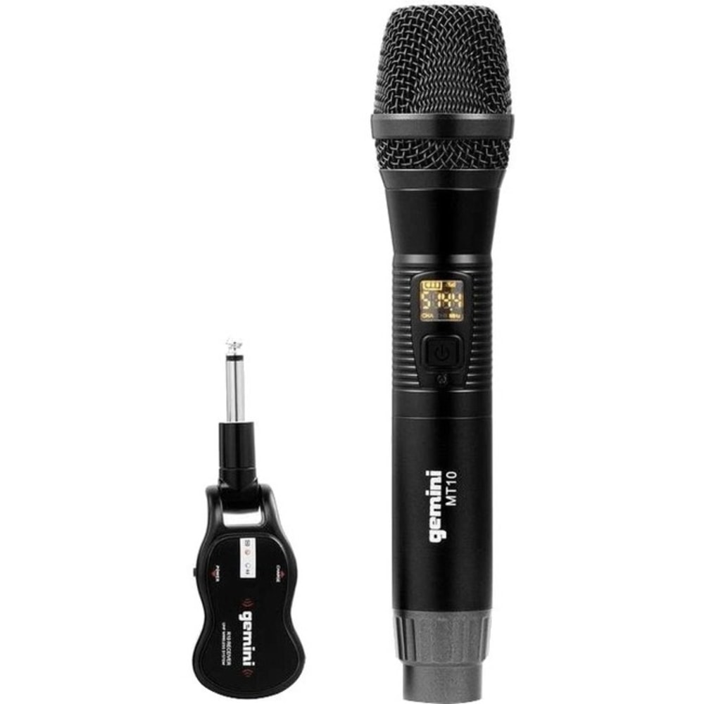 gemini GMU M100: UHF Wireless Microphone System 512 MHz to 541.70 MHz Operating Frequency 164.04 ft Operating Range MPN:GMU-M100
