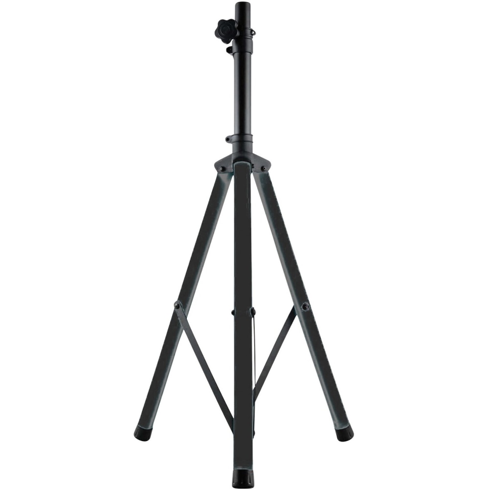 Gemini Sound STL 500: Ultra Bright LED Speaker Stand 110.23 lb Load Capacity 35.4inH x 3.9inW x  Black MPN:STL-500
