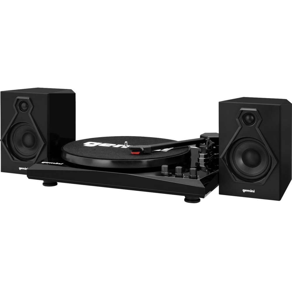 Gemini Sound TT-900 Stereo Turntable System - Belt DriveAutomatic Tone Arm - 78, 45, 33 rpm - Black - Bluetooth - Audio Line Out MPN:TT-900BB