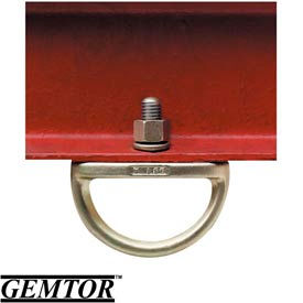 Gemtor AD-1 Anchor D-Ring - w/ Stud Nut & Washer AD-1