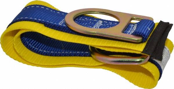 Anchors, Grips & Straps, Product Type: Anchor Sling , Material: Polyester Webbing, Steel (D-Rings) , Color: Blue, Yellow , Connection Type: D-Ring  MPN:AS-2-3
