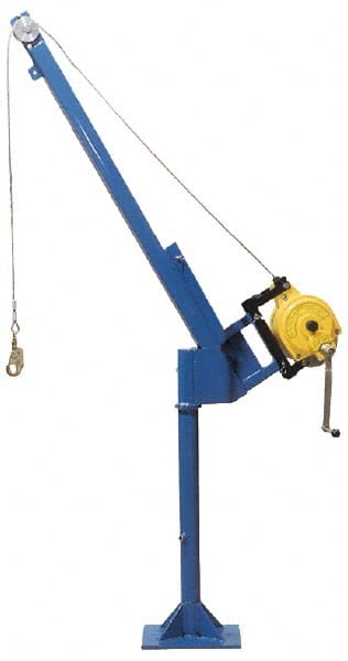 Confined Space Entry & Retrieval Systems, Base Type: Davit , Winch Power Type: Manual , Maximum Load Capacity: 310.0 , Maximum Tripod Height: 90  MPN:CSQP-1