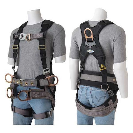 Full Body Harness, Vest Style, XL MPN:3015-4