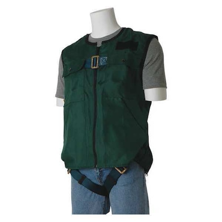 Full Body Harness, Vest Style, 2XL MPN:846377-9