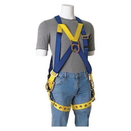 Full Body Harness, Vest Style, 2XL MPN:933H-9