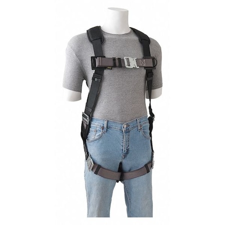 Full Body Harness, Vest Style, 2XL MPN:972-9