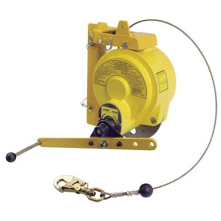 Man Rated Winch, 310 lb, Forged Steel, For Use With: Gemtor Tripods, Davits and Quadpods MPN:MRW-50