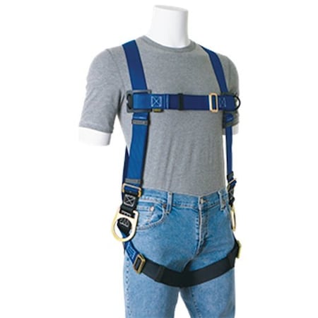 Full Body Harness, Vest Style, 2XL MPN:VP102-9