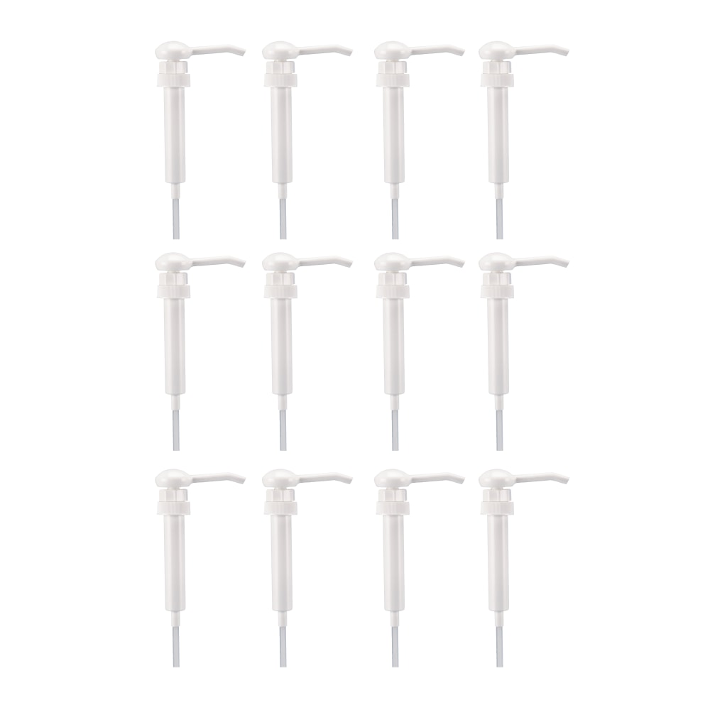 Boardwalk Siphon Pumps For Select Boardwalk Dispensers, 4 1/4inH x 1 1/4inW x 13 1/4inD, White, Pack Of 12 Pumps MPN:BWK00417
