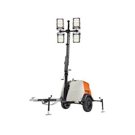 Vertical Mast LED Light Tower, TowDiesel MPN:MLT6SKDS-STD3