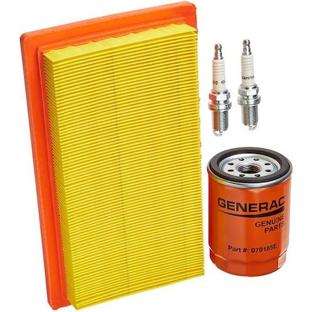 Generator Maintenance 999cc Kit, (2) Spark Plugs/Air Filter/Chamois/Oil Filter/Oil Funnel MPN:6485