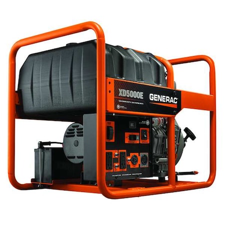 XD5000e 5, 000 Watt Portable Diesel Generator, 5, 500 W Surge, Recoil Start, 120/250V AC, Model 6864 MPN:6864