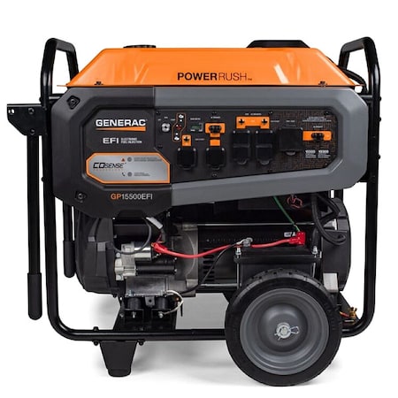 Portable Generator, Gasoline, 15, 500 W Rated, 19, 300 W Surge, Electric Start, 120/240V AC MPN:7705
