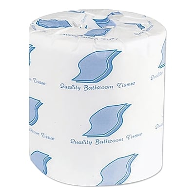 2 Ply Wht Bath Tissue 4.5X3.5 96 RLS/500SH MPN:GEN500