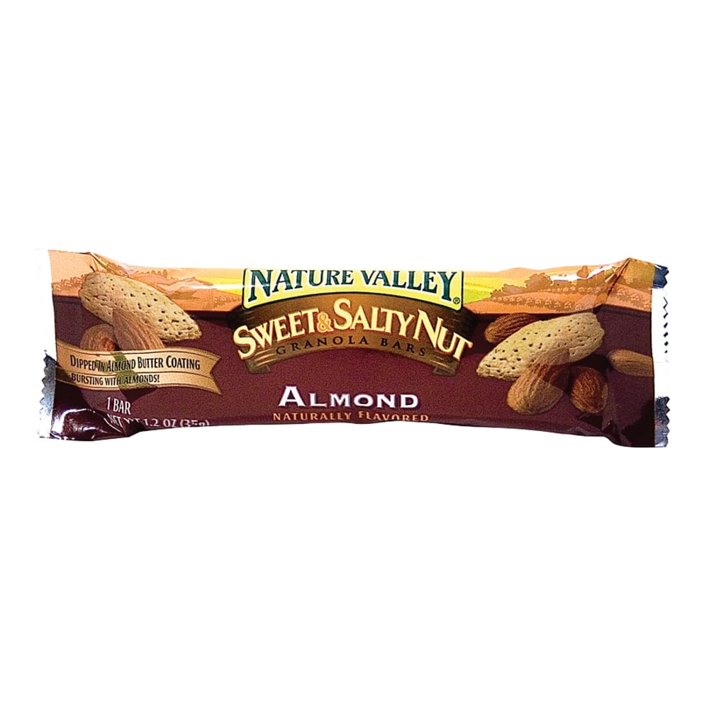 Nature Valley Sweet & Salty Peanut Bars, Almond, 1.2 Oz, Box Of 16 (Min Order Qty 4) MPN:42068000