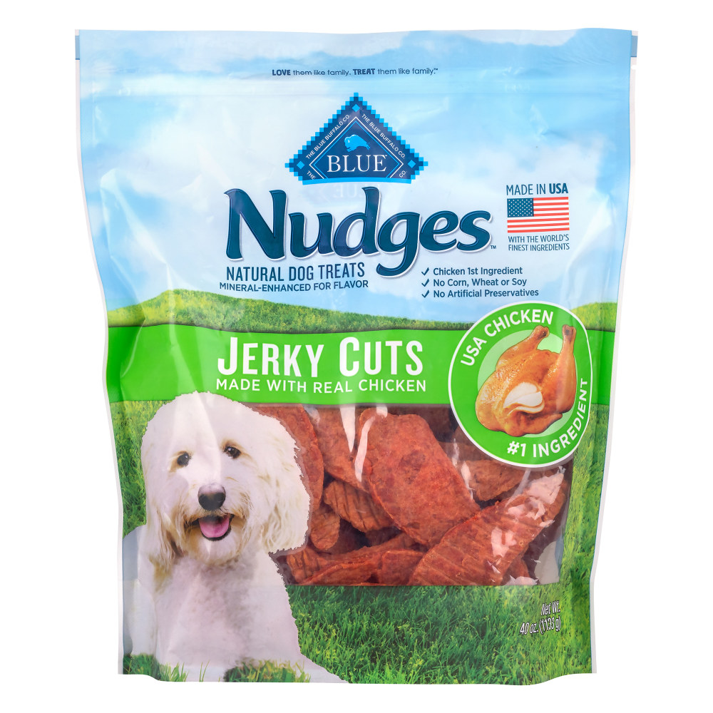 Blue Buffalo Nudges Chicken Jerky, 40 Oz MPN:840243147717