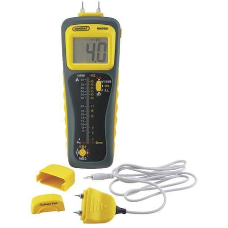 Pin/Pinless Deep Sensing Moisture Meter MPN:MMD900