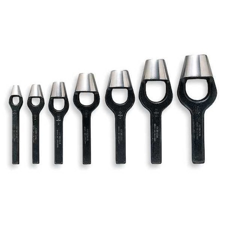 7 Piece Arch Punch Set 1/4 To 1