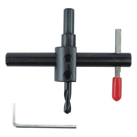 Circle Cutter, Steel, 3-1/4 in. L MPN:5B