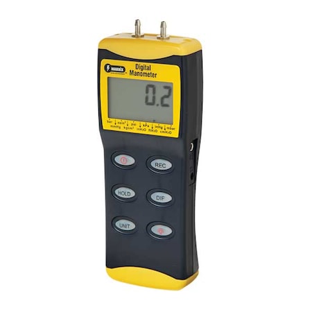 Digital Manometer, 0 psi to 100 psi MPN:DM8200