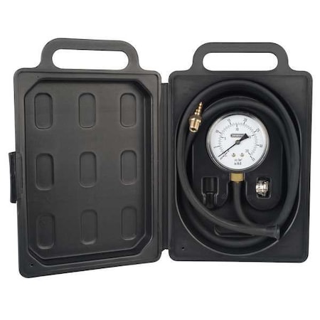 Gas Pressure Test Kit, Gas Line Pressure Test Kit, Low Pressure, Gas/Natural Gas, 0 to 35 in wc MPN:GPK035