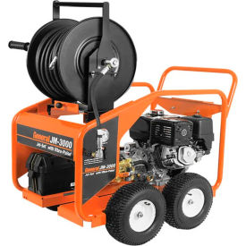 General Wire JM-3000-A Gas Water Jet Drain/Sewer Cleaning Machine w/200' x 3/8